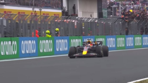 Verstappen leads home Hamilton in Hungary