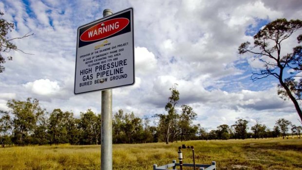 Not so clean ... fugitive emissions could make coal seam gas as dirty a fuel as black coal, report says.