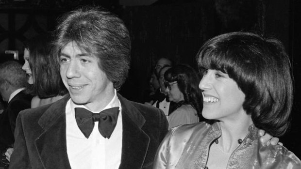 "Capable of having sex with a Venetian blind" ... Nora Ephron with her husband  Carl Bernstein.