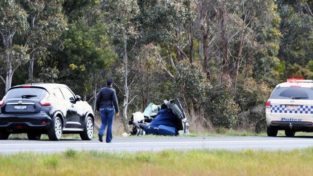 Fatal Western Highway crash,Young girl died after a police pursuit Arrest made in Wendouree following fatal Western Highway crash Ballan images by Kate Healy / The Ballarat Courier