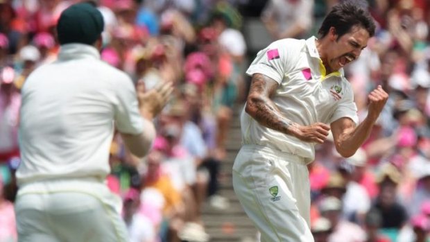 Left-armer Mitchell Johnson is the only paceman from Australia's last Test, in Cape Town in March, fit to face Pakistan, with Ryan Harris (knee) and James Pattinson (back) still recuperating.