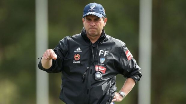 Must win: Sydney FC coach Frank Farina.