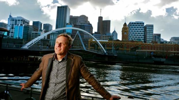 Peter Maddison appreciates the Southbank footbridge, also known as the 'coathanger'.