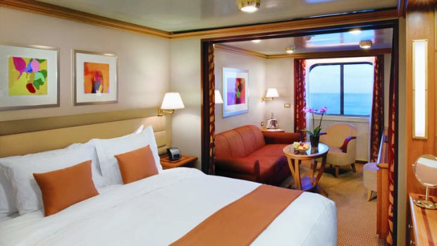 The suite life on the Silver Spirit.