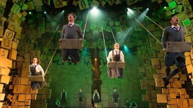 The Royal Shakespeare Company's production of <i>Matilda the Musical</i>.