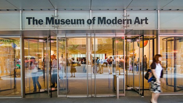 The Museum of Modern Art in New York has free audio guides for visitors who are blind or partially sighted.