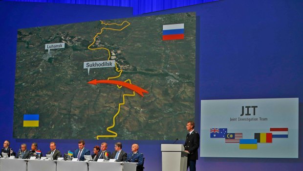 Investigators present their evidence into the crash of MH17.