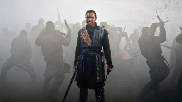 Michael Fassbender in Justin Kurzel's <i>Macbeth</i>.