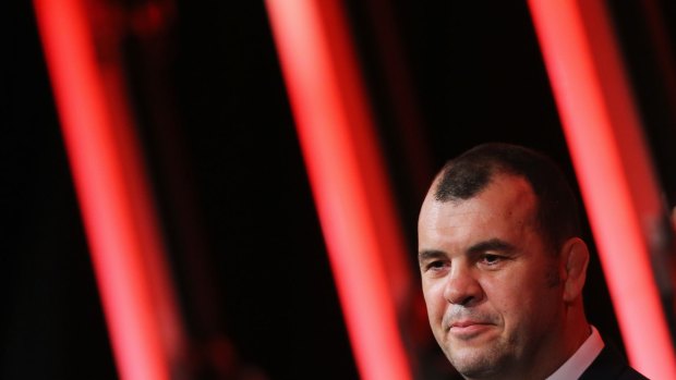 In charge of a motley crew: Michael Cheika.