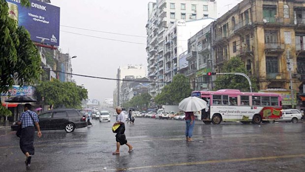 Storm alert: Government warns that tropical cyclone Mahasen moving across the Bay of Bengal is expected to hit Myanmar's western coast late on Thursday.