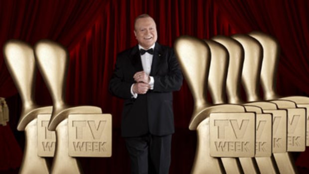 Familiar face...Bert Newton with host the TV Week Logie Awards for the 19th time.