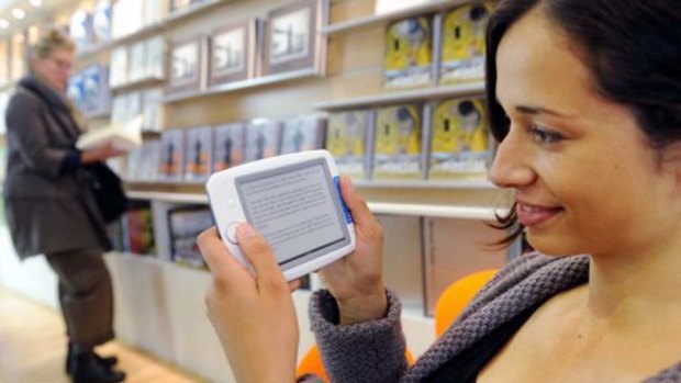 E-readers allow people to read erotic novels without worrying about who's watching.