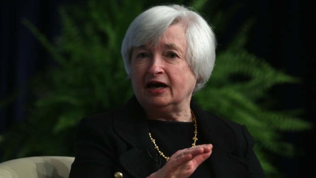 Raising hopes: US Federal Reserve chairwoman Janet Yellen.