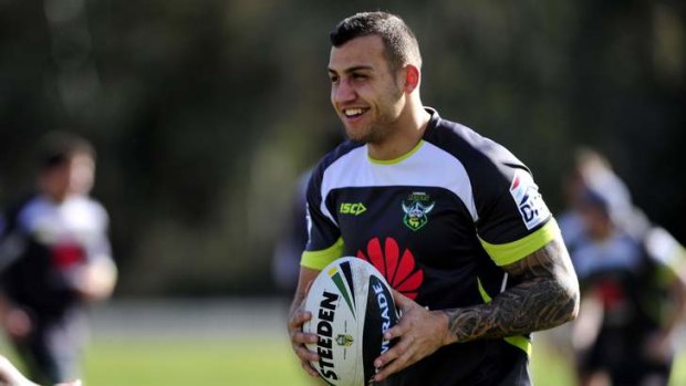 Blake Ferguson has been stood down by the Canberra Raiders for drinking alcohol while injured.