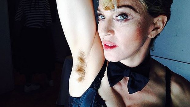 Last week Madonna posted this picture on Instagram with the caption “Long hair…… Don't care!!!!!! #artforfreedom #rebelheart #revolutionoflove”