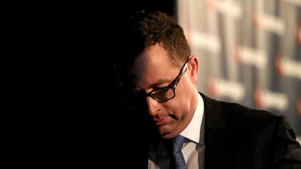 Qantas chief Alan Joyce breaks the bad news.