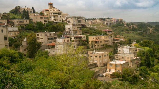 A Druze village in Galilee.