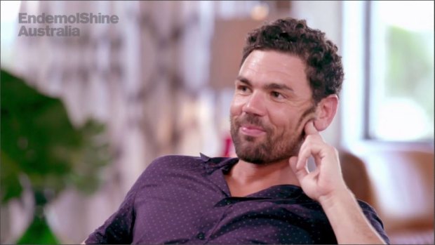 Worry is written all over Andrew's face on Married At First Sight.