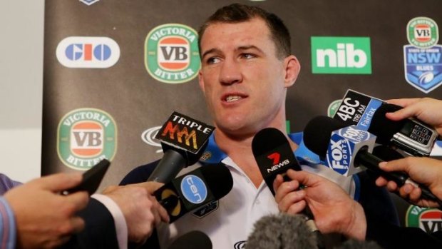 “The halves and the hooker are the centrepiece of your team. You try to build around them": Paul Gallen.