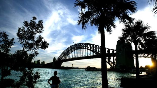 Breathe easy ... a survey has found Sydney has some of the cleanest air in the world.
