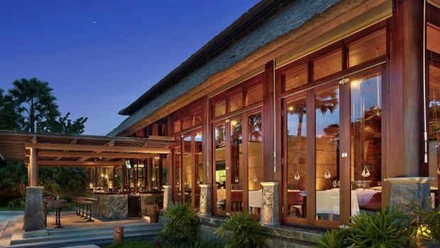 The restaurant at Amarterra Villas Bali Nusa Dua.