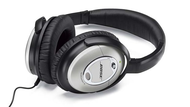 Bose's QuietComfort 15 noise-cancelling headphones.