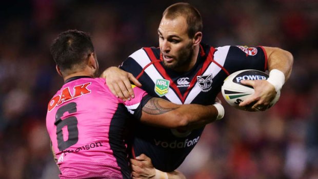 Value for money: Simon Mannering meets two criteria for a good draft pick. He's a Kiwi and a forward who can play in the backs.