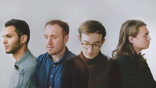 Pedal power: Bombay Bicycle Club, (from left) Suren de Saram,  Jamie MacColl, Jack Steadman and Ed Nash, have added  electronica to their sound.