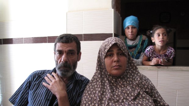 Mohamed Bakr, 52, and his wife Sahar, 46. Their son Mohamed, 10, died on the beach with his three cousins - hit by Israeli shells on July 16.