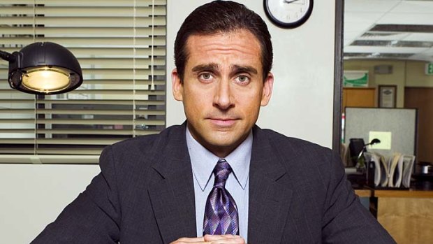 The best boss in the world... Steve Carell in The Office