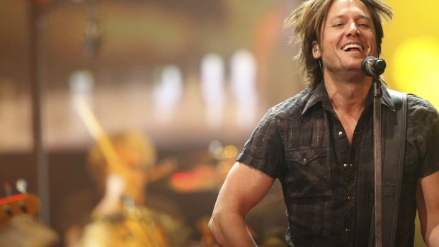 Country rock singer Keith Urban.