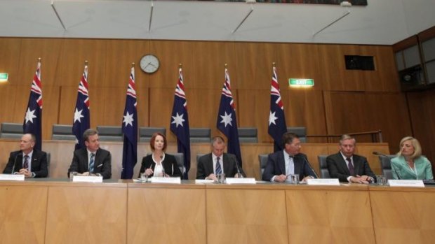 The Council of Australian Government (COAG) meeting in 2012 where Katy Gallagher took on Campbell Newman.