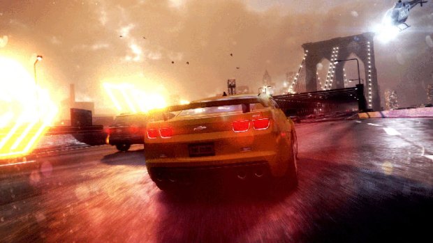 A screenshot from The Crew.