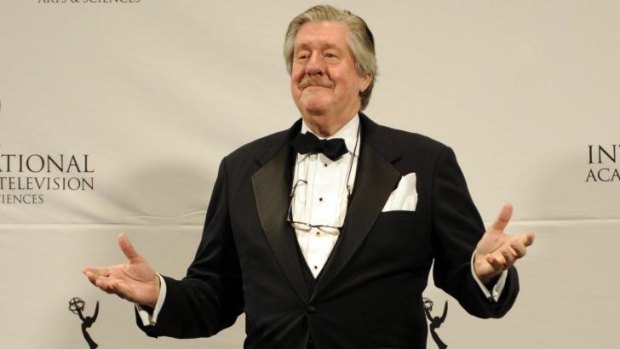Edward Herrmann in 2011 after presenting an award at the Emmys.