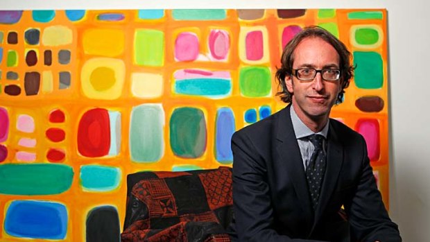 Fired up: Top art auctioneer Mark Fraser has been appointed chairman of Bonhams in Australia.
