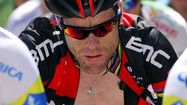 First timer: Cadel Evans has never done the Mount Buninyong run.