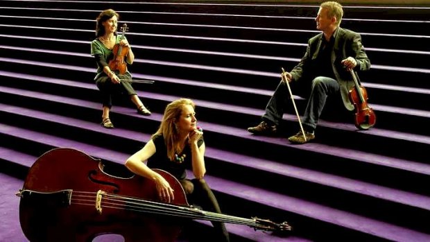 World class: AWO musicians (From left) Anna McMichael, Kirsty McCahon and Scott Stiles.