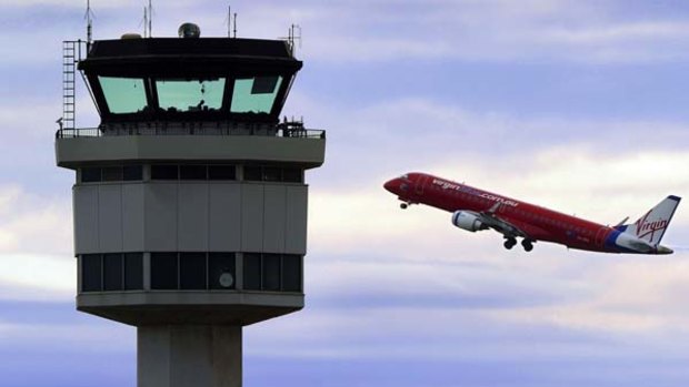 Gains skyward ... all five major Australian airports continue to increase revenue from passengers.