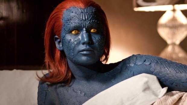 More Mystique ... Oscar winner Jennifer Lawrence in <i>X-Men: First Class</i>.