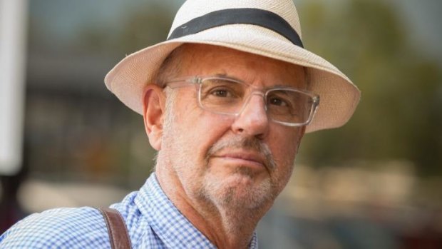 Long-time right-to-die campaigner Phillip Nitschke in Darwin before leaving for the Edinburgh Fringe Festival.