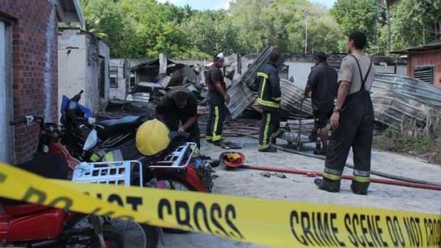 Fire damaged part of Nauru hospital and destroyed all medical supplies.