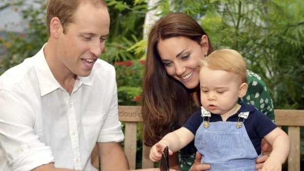 Expecting their second child: The Duke and Duchess of Cambridge.