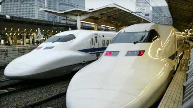 The bullet train, or shinkansen, is turning 50 years old this month.