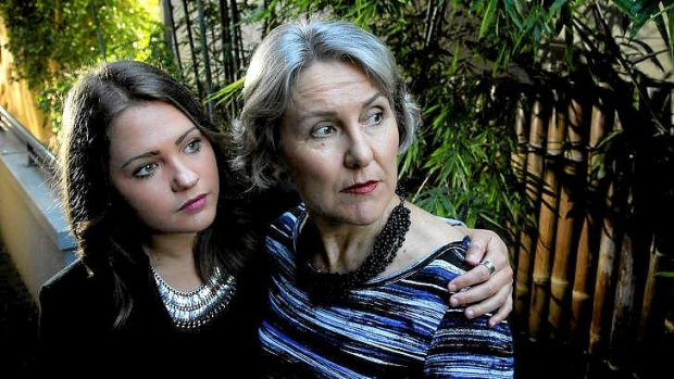 Judy Goldsmith and her daughter Simone.