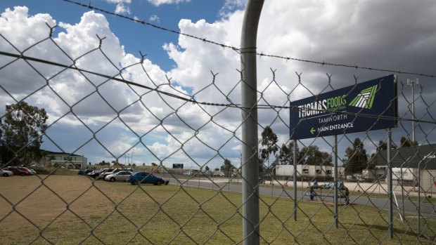 Thomas Foods in Tamworth, NSW.