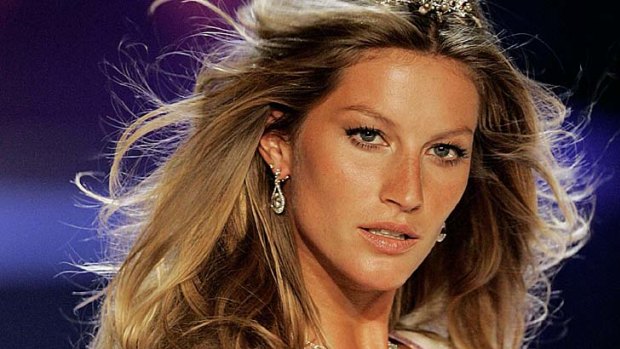 "...we’re not all Gisele"... Brazilian supermodel Gisele Bundchen shows off her famous bikini-ready body.