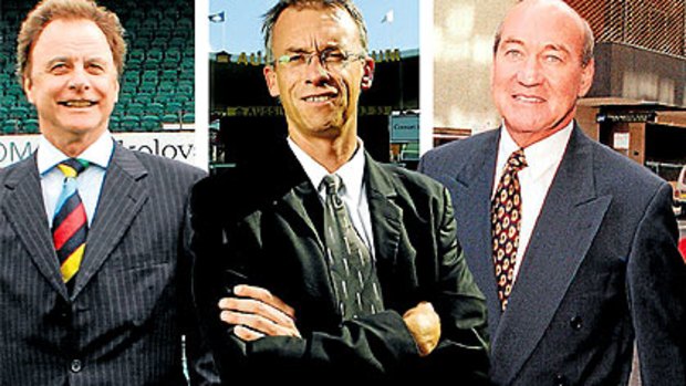 Tough, skillful, non-aligned people...Colin Love and David Gallop are in place.