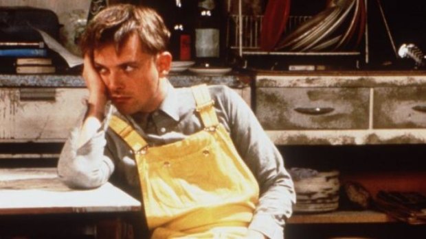 Young and restless ... Rik Mayall as Rick in <i>The Young Ones</i>.