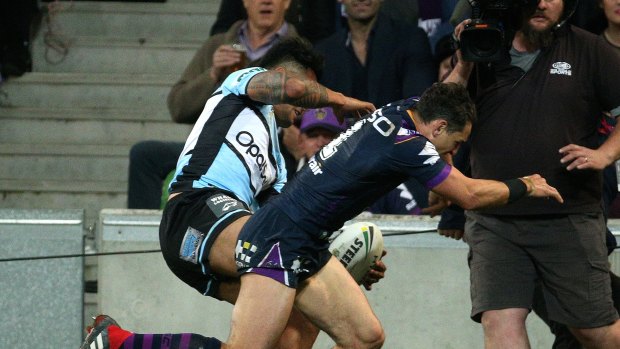 Grey area: The NRL has sought to simplify controversial rulings such as the shoulder charge.