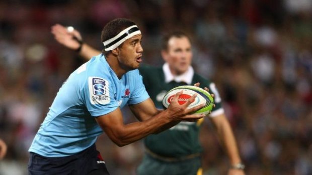 Setback: Waratahs winger Peter Betham has a possible ankle injury.